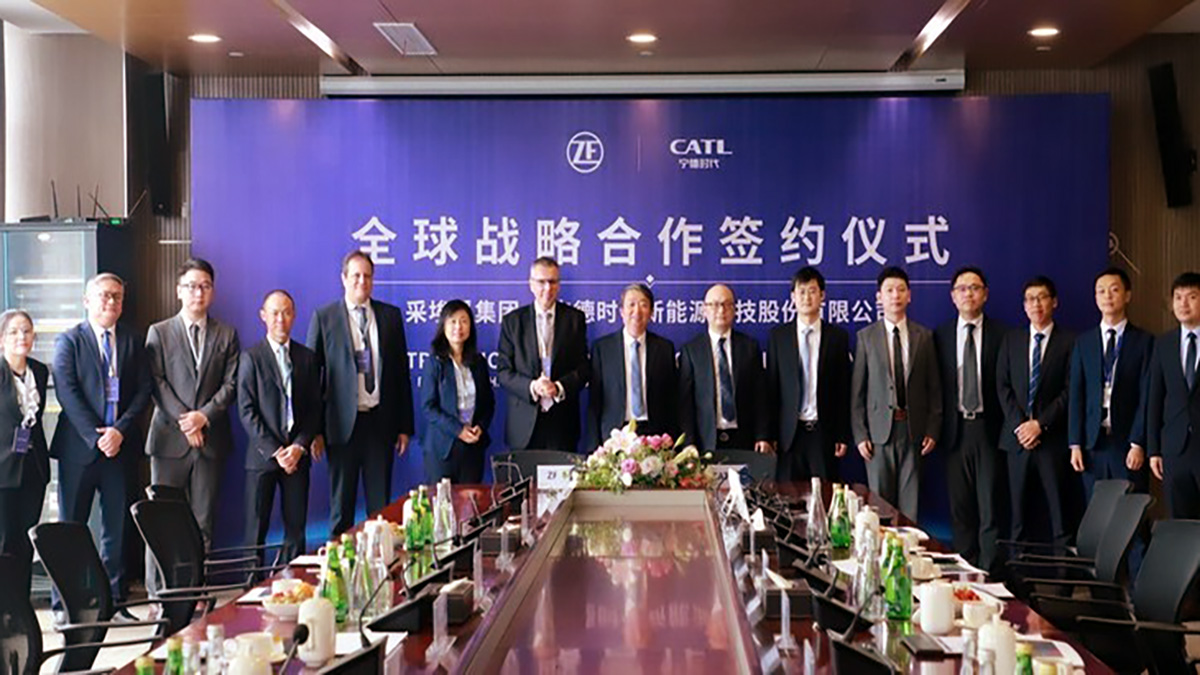 CATL and ZF Partnership