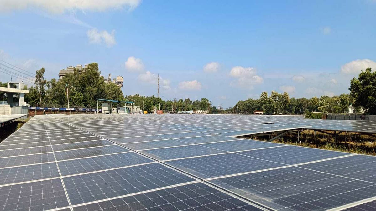 solar plant in Roorkee